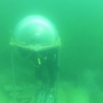 die Taucherglocke wird erkundet